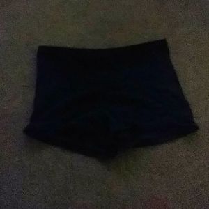 Black shorts